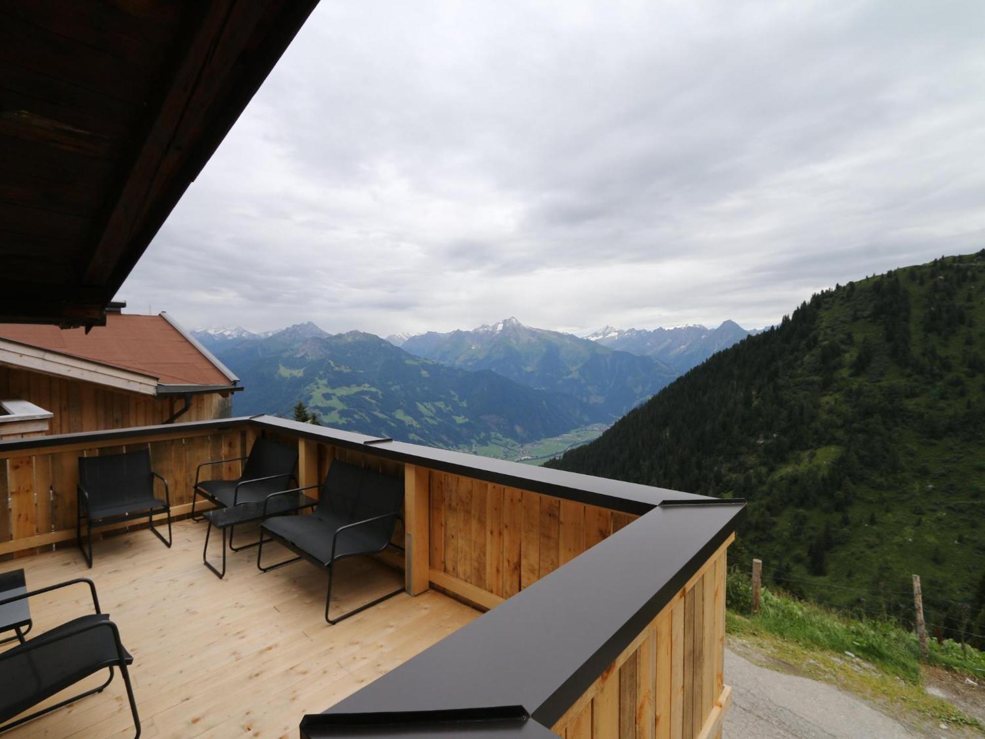 New Holiday Home On The Alm With Terrace And Balcony Zellberg 外观 照片