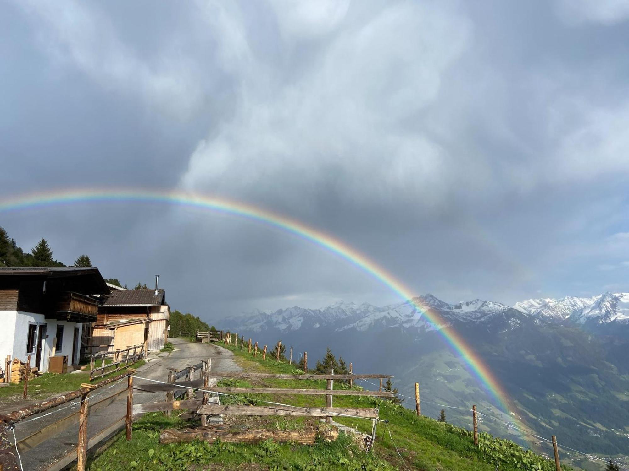 New Holiday Home On The Alm With Terrace And Balcony Zellberg 外观 照片